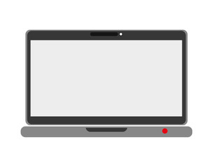 laptop icon. Technology design. vector graphic