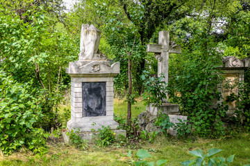 Fototapeta premium Friedhof Sankt Marx in Wien in Österreich