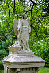 Fototapeta premium Friedhof Sankt Marx in Wien in Österreich