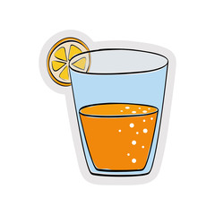 juice icon. Organic and healthy food design. vector graphic