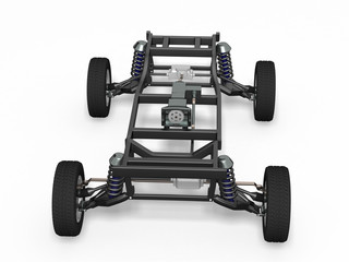 front view car chassis