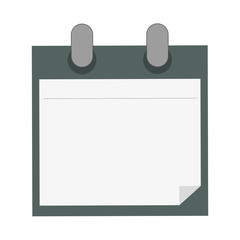 Peace of paper icon. Document design. vector graphic