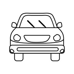 Plakat car or automobile icon. Transportation design. vector graphic