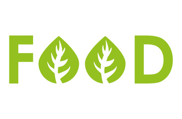Couple of leaf icon. Food design. vector graphic