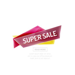 Website banner vector