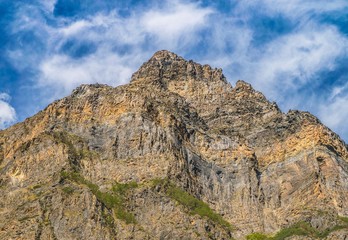 Fototapeta premium Mountain View From Annapurna Circuit Trail