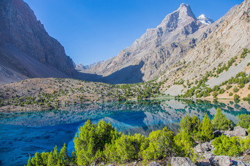 Alouddin lake, Fann mountains, Tajikistan