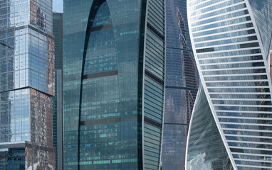 Fototapeta na wymiar Moscow International Business Center, Russia