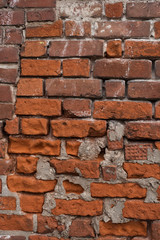 old brick wall background