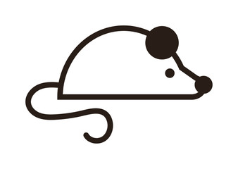 Mouse icon vector.