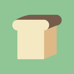 Bread loaf illustration
