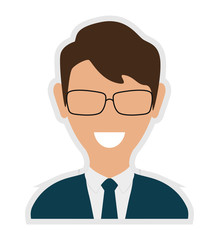 Avatar man icon. People design. vector graphic