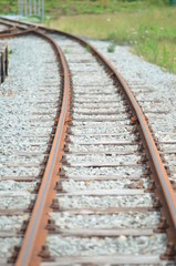 Obraz premium Schienen