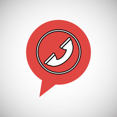 Call center design. Global communication. Flat illustration,