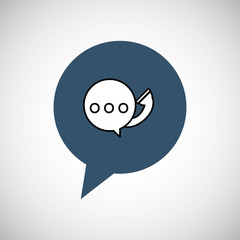 Call center design. Global communication. Flat illustration,