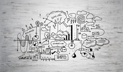 Obraz premium Study business science