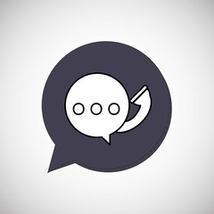 Call center design. Global communication. Flat illustration,