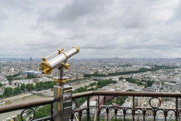 Blick über Paris vom Eifelturm