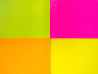 Fototapeta premium office assorted post it files concept