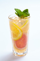 summer lemonade isolated