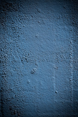 Obraz premium Grunge blue painted wall