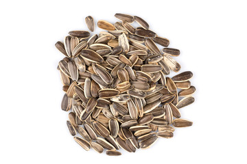 sunflower seeds pile