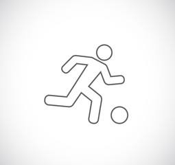 soccer player icon