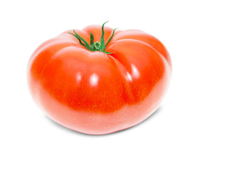 Tomato isolated on white