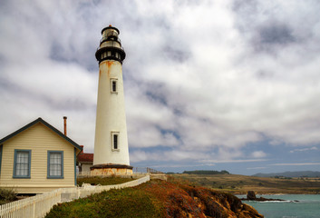 Fototapeta na wymiar California lighthouse