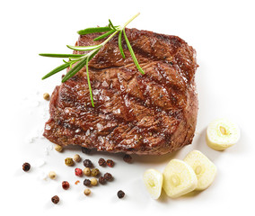 grilled beef steak