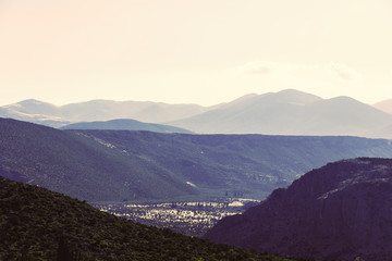 mountains in Greece