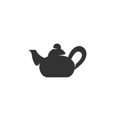 Teapot Icon on white background