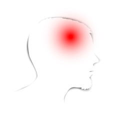Headache vector icon