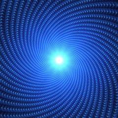 Blue abstract swirl background