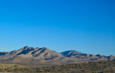 Viewing the Sierra Nevada Mountains