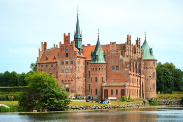 Obraz premium Egeskov slot in Denmark