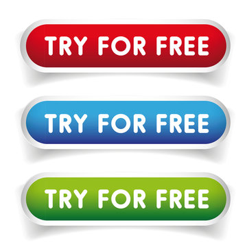 Try For Free vector button
