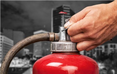 Naklejka premium Fire Extinguisher.