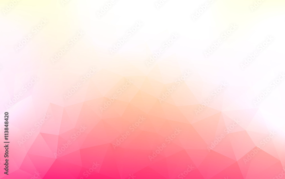 Wall mural abstract triangle vector background template.