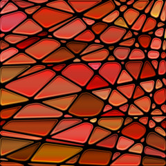 abstract vector stained-glass mosaic background