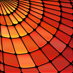 abstract vector stained-glass mosaic background