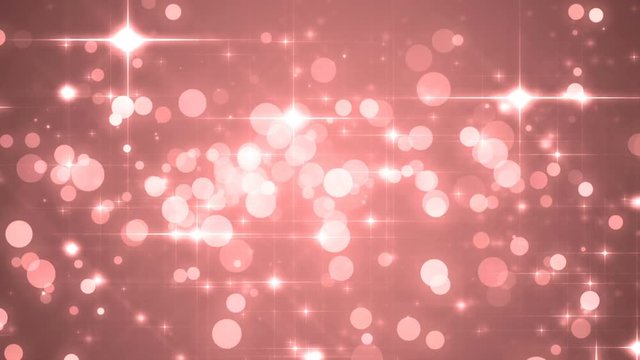 Elegant red abstract. Disco background with circles and stars. Christmas Animated Background. loop able abstract background circles.