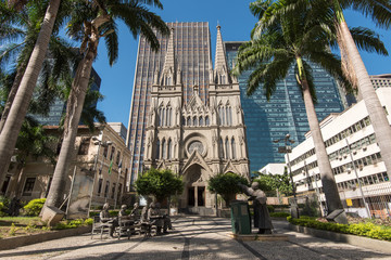 The Presbyterian Church in Rio de Janeiro city downtown