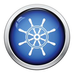 Obraz premium Icon of steering wheel