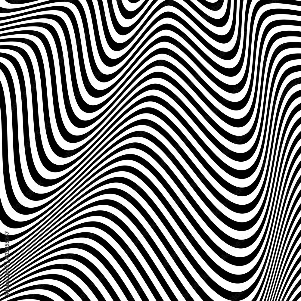 Poster dynamic lines abstract pattern. vector illustration with great c