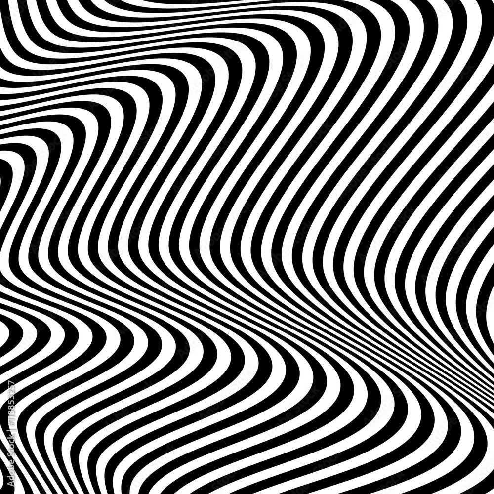 Poster dynamic lines abstract pattern. vector illustration with great c