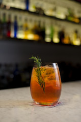 Old Fashioned con romero