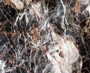 Black and White Marble Pattern for Background