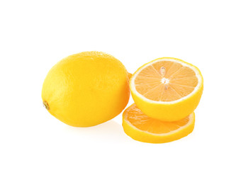 lemon isolated on white background