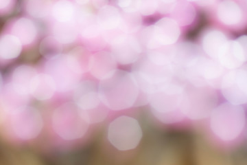 Blur Gemstone, abstract soft pink colour bokeh for background